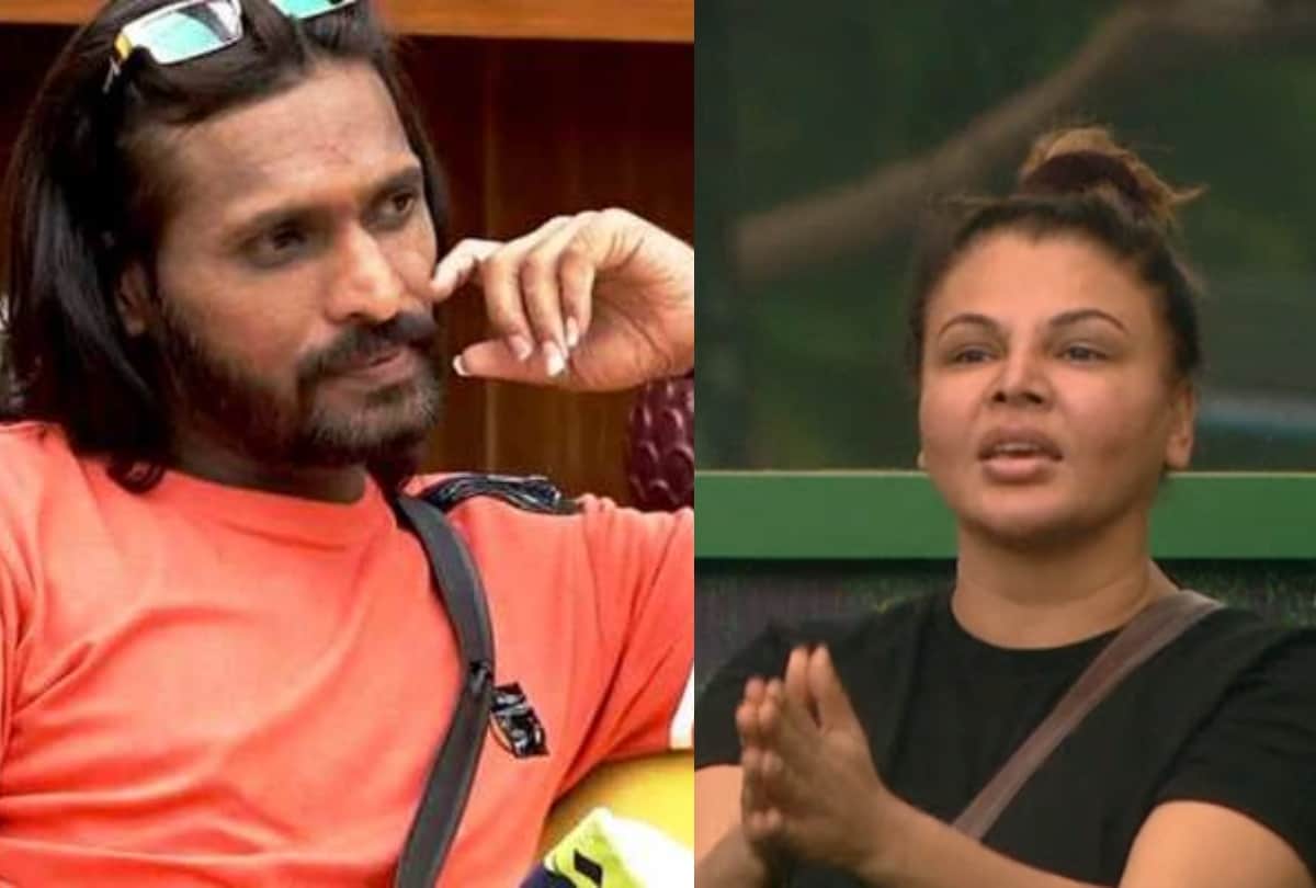 Bigg Boss 15: Rakhi Sawant got angry on Abhijeet Bichukale for his statement against salman khan said he has taken samadhi