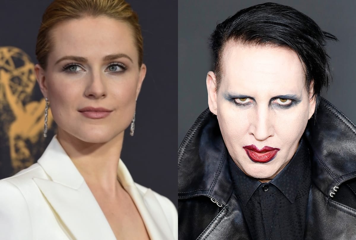 Evan Rachel accused Marilyn Manson of raping her on the set of the music video