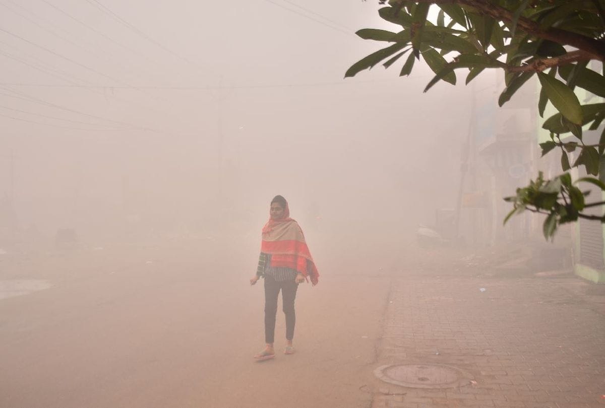 Weather Update Temperature Drop Due To Fog In Agra
