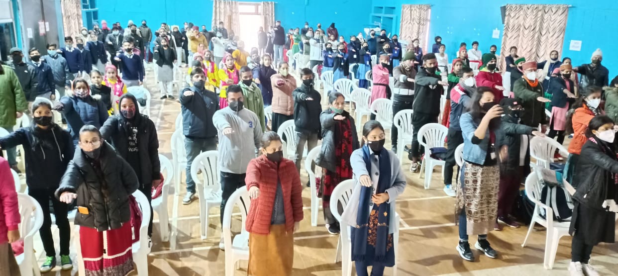 Youth, officers employees took oath to vote