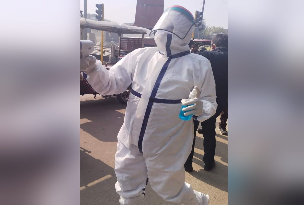 Shahjahanpur: Candidate reached for nomination wearing PPE kit has contested Lok Sabha Vidhansabha and Napa Council elections