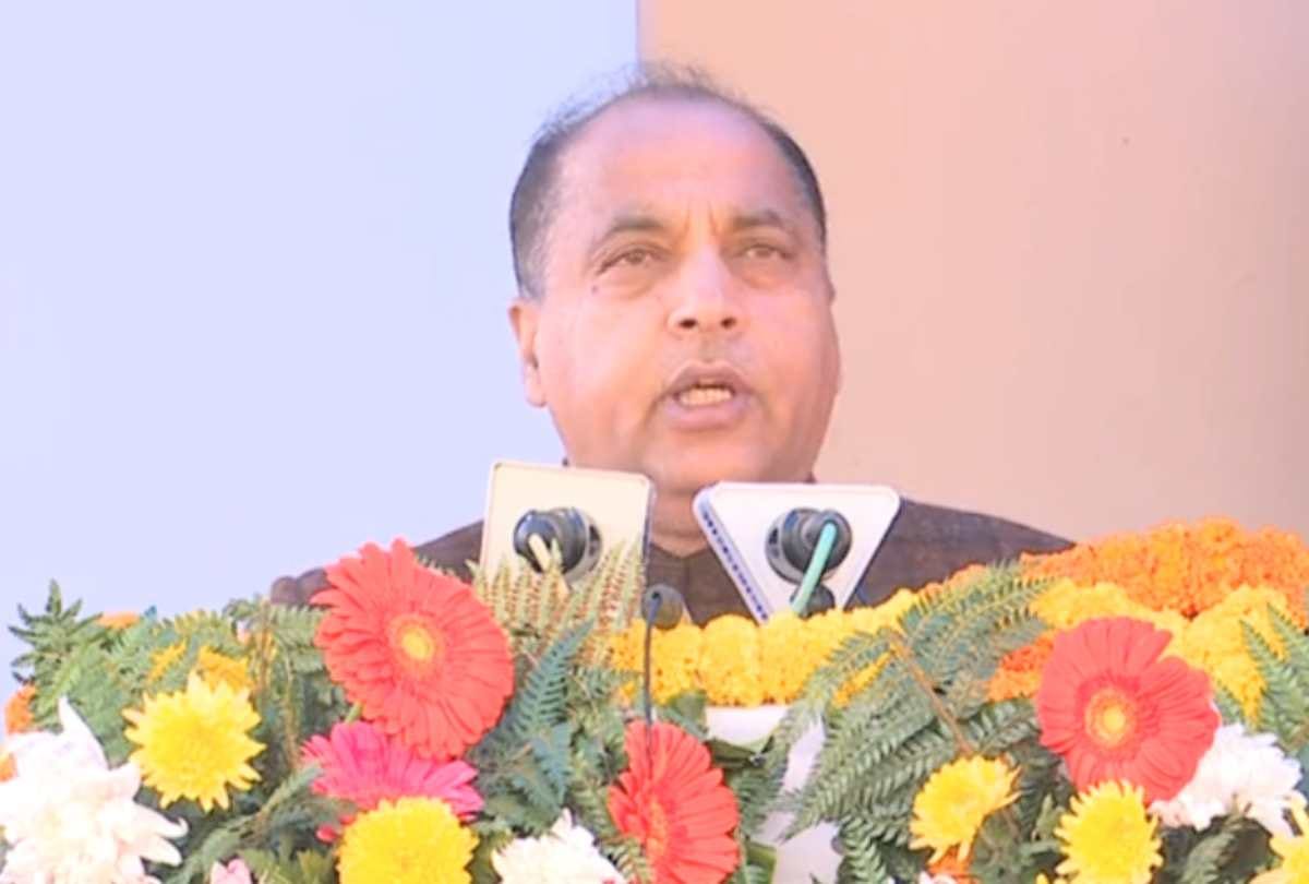 Jai Ram Thakur said BJP government is necessary for development of Uttarakhand started a door-to-door campaign