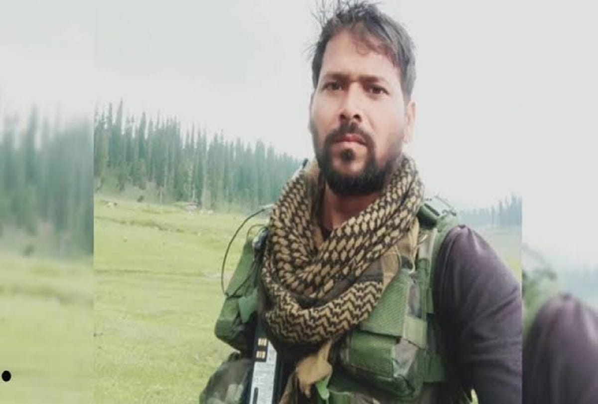 Meerut: Martyr Anil Kumar got Shaurya Chakra posthumously two terrorists were killed, wife got a call