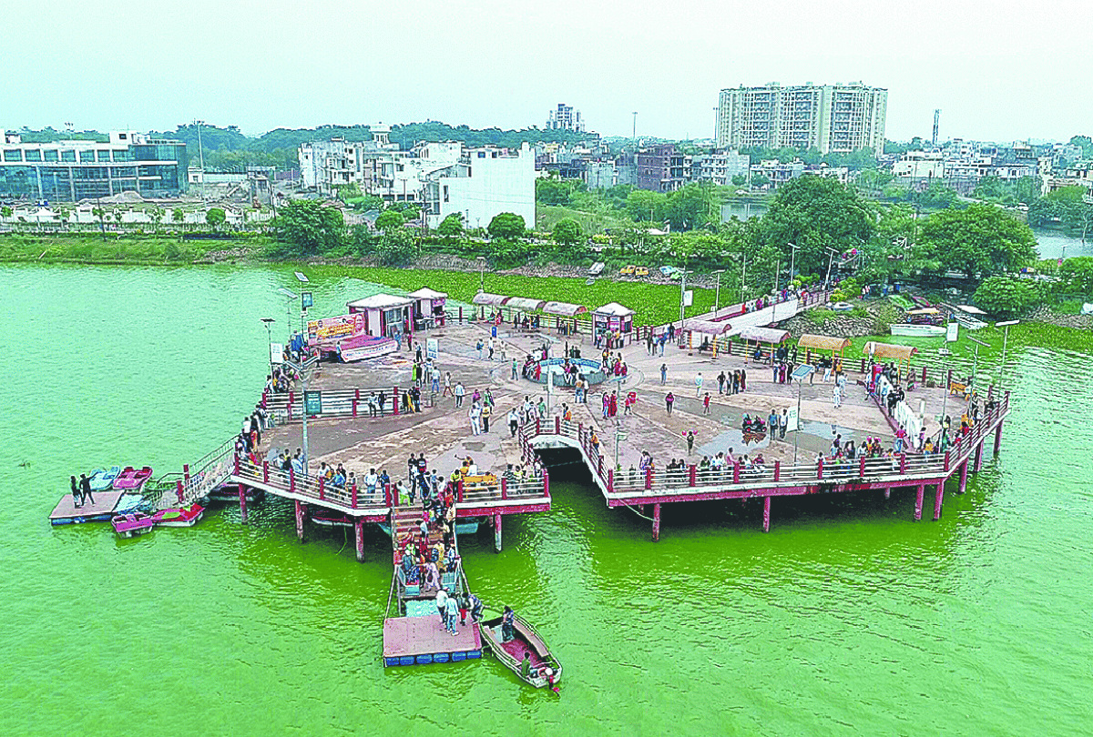 Preparation to run floating restaurant in Ramgarh Tal