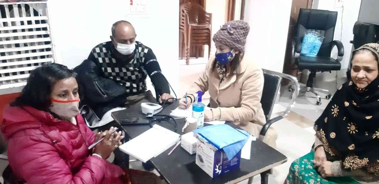Health of 102 people checked in Gullarwala