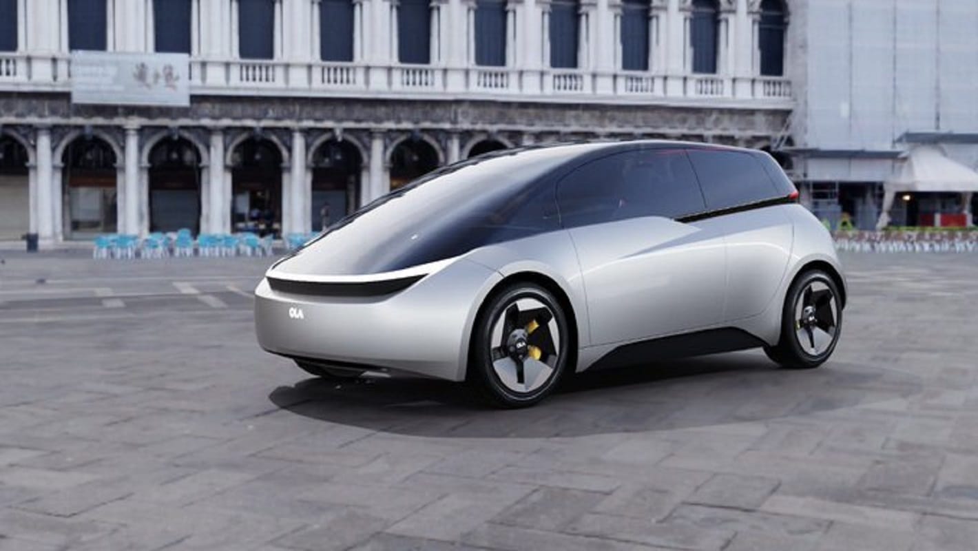 Ola Electric Car Launch Date Ola Electric shares another glimpse at its first electric car