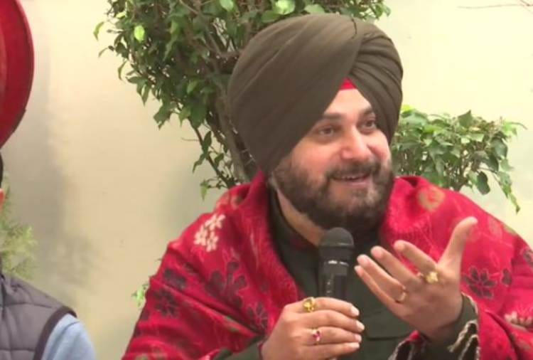 Punjab Congress chief Navjot Singh Sidhu press conference in Jalandhar