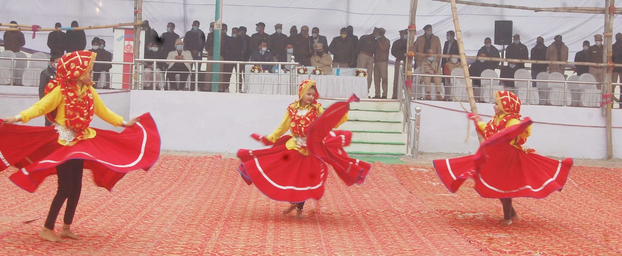 The enthusiasm shown in the final rehearsal of Republic Day