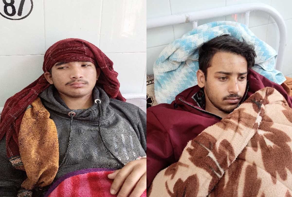 The youths who went on trekking spent the night under the stone, shoes were missing, there was snow on their feet in dharamshala