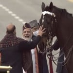 राष्ट्रपति के सुरक्षा बेड़े में शामिल घोड़ा ‘विराट’ आज हुआ रिटायर