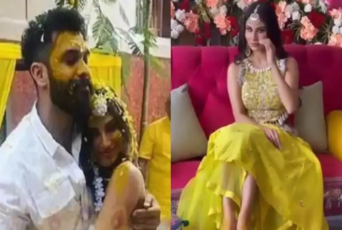 Mouni Roy Wedding: Footage of Mouni Roys haldi and mehendi surfaced on internet the actress is going to marry with boyfriend suraj nambiar on 27 january