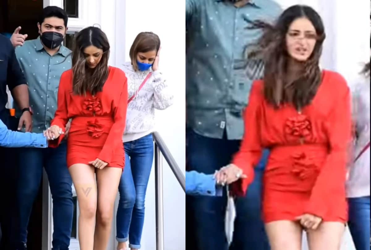 Ananya Pandey Trolled For Her Short dress on Gehraiyaan Promotions Fans says why she is so uncomfortable