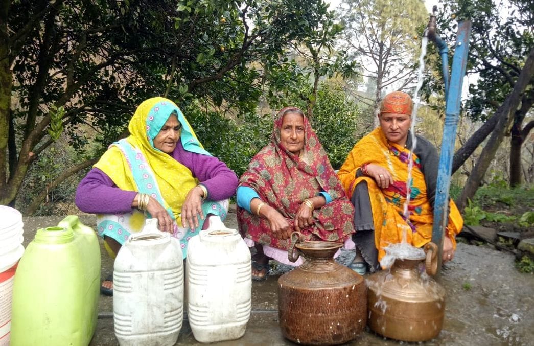 Water Supply in Pamda Village
