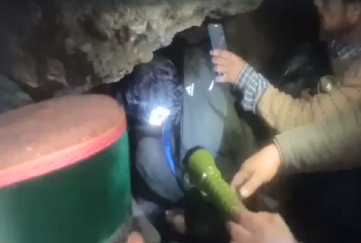 Accident sirmour 12-year-old boy dies after falling into 30 feet deep cave
