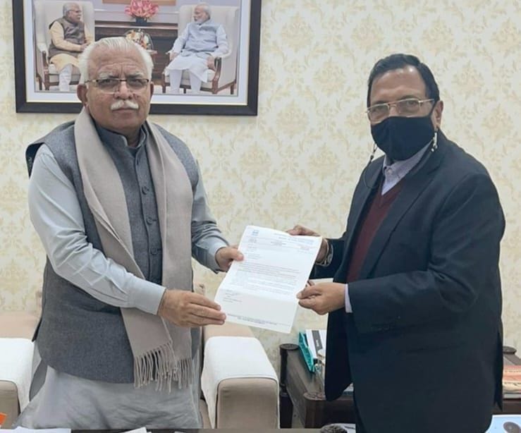 MLA met CM for re-calculation of enhancement
