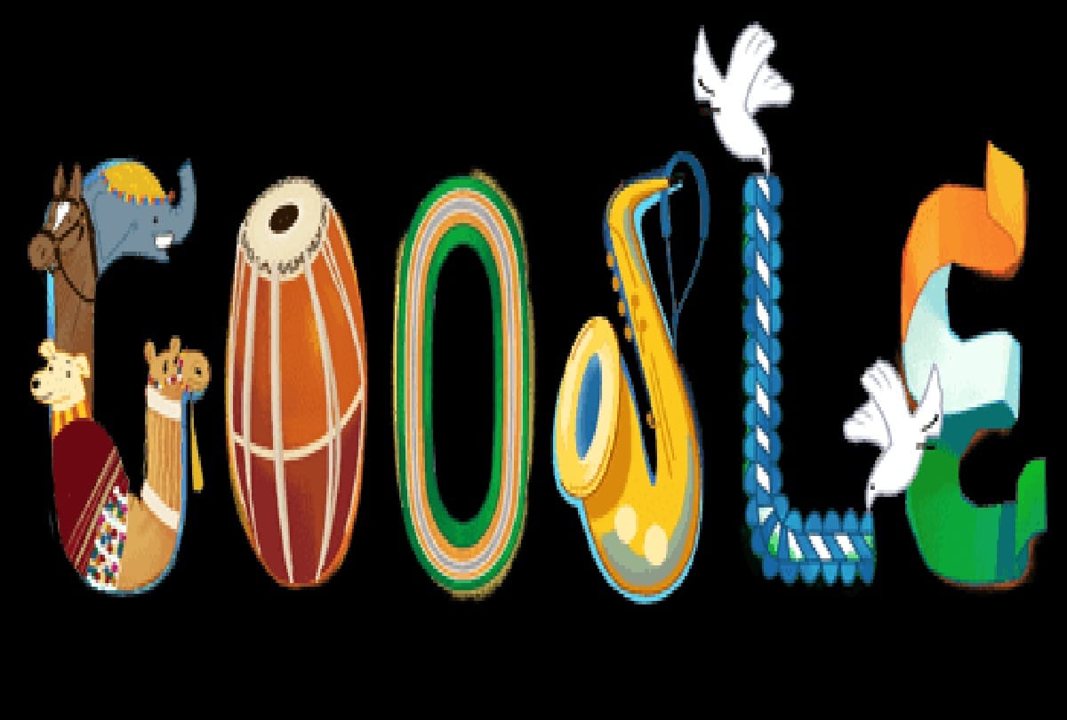 73rd republic day 2022 celebration google doodle on india depicts elements of parade and rich cultural heritage news in hindi