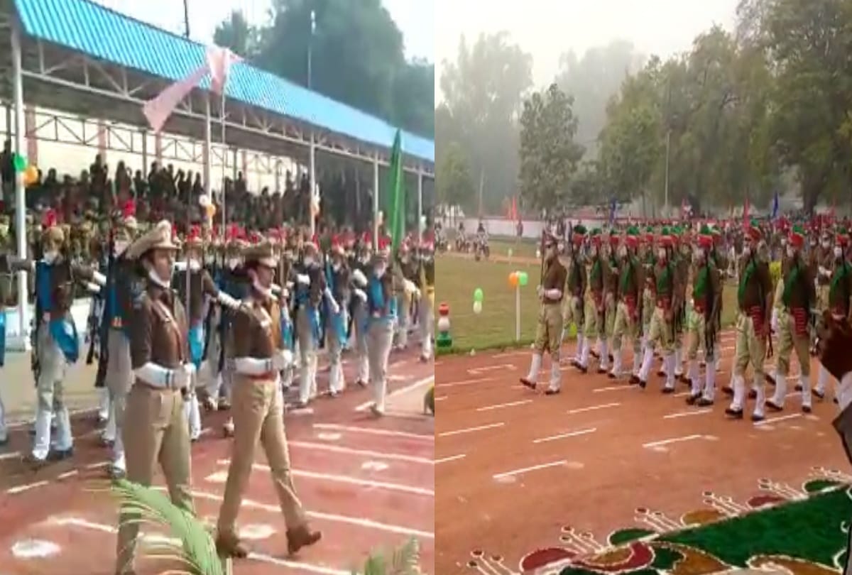 Republic Day 2022 celebrated at Jhansi and Lalitpur