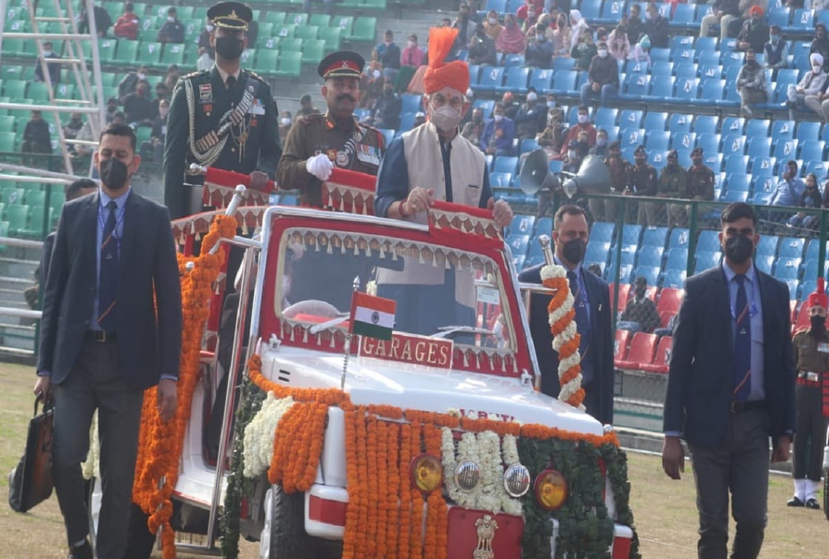 Republic Day: Flag hoisted proudly in Jammu and Srinagar, glimpses of best India seen in cultural programs with enthusiasm and passion