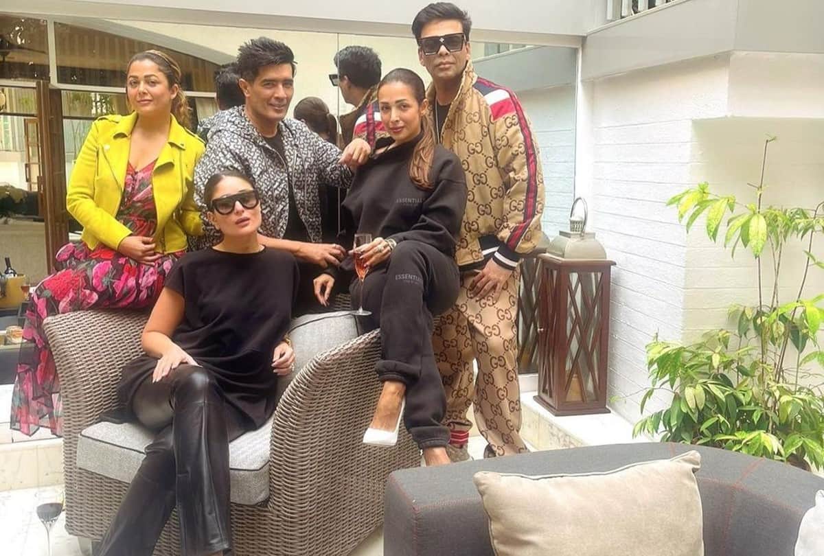 When Kareena Kapoor spent time with Malaika Arora Karan Johar and Amrita Arora at Manish Malhotra's house trolled by users