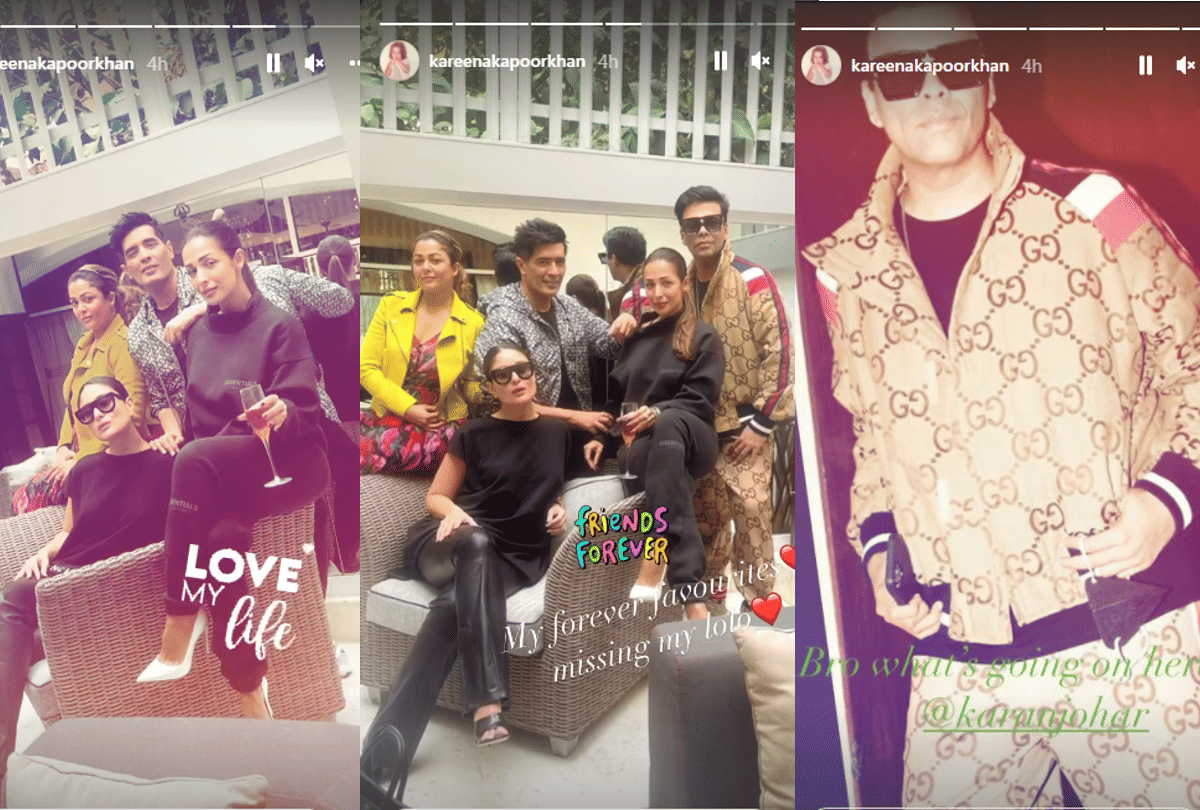 When Kareena Kapoor spent time with Malaika Arora Karan Johar and Amrita Arora at Manish Malhotra's house trolled by users
