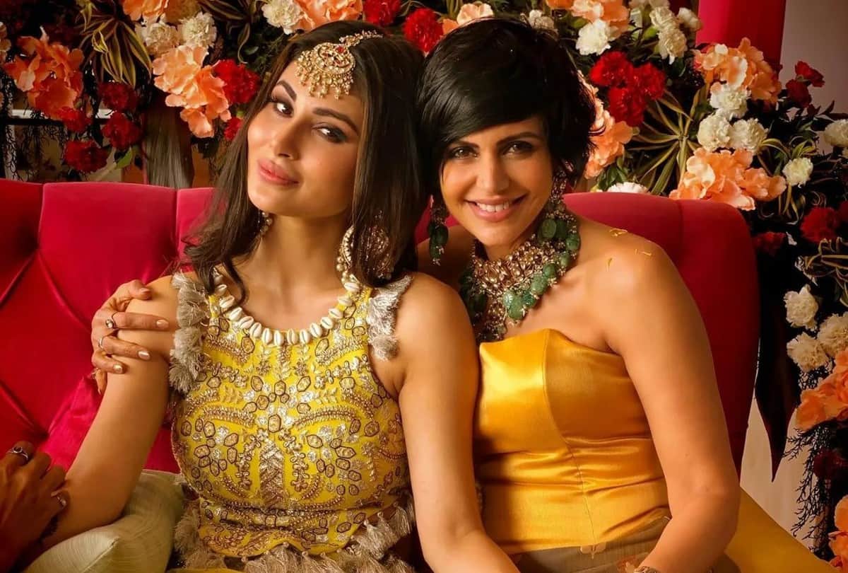 Mouni Roy wedding Bride to be drops a happy picture with Suraj Nambiar