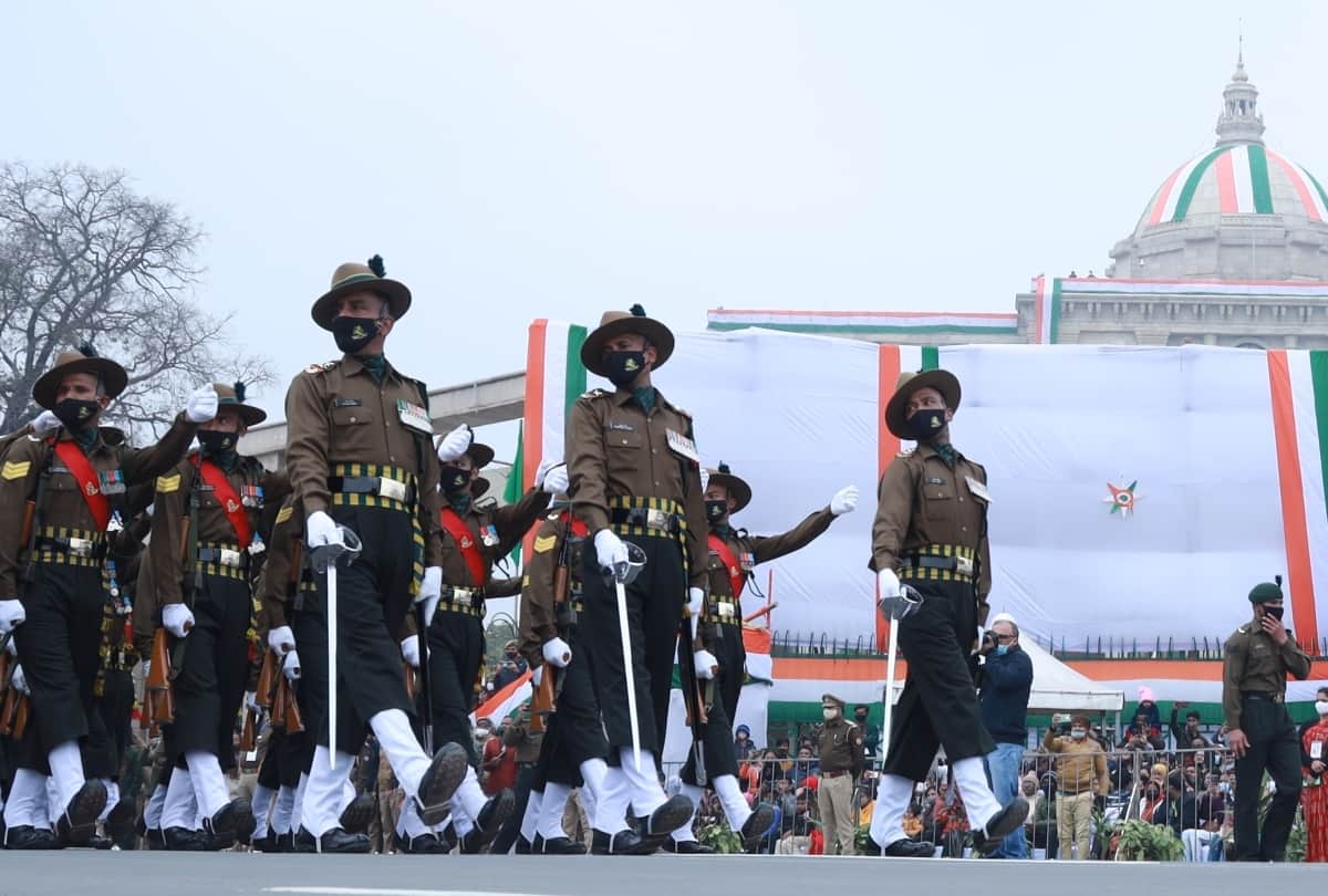 Pics of republic day parade in Lucknow.