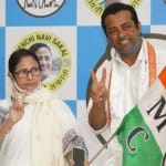 गोवा चुनाव 2022- ममता बनर्जी के साथ टेनिस खिलाड़ी लिएंडर पेस