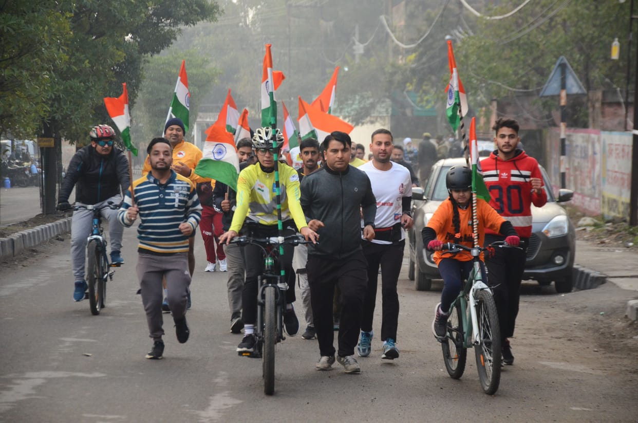 26 km run on Republic Day