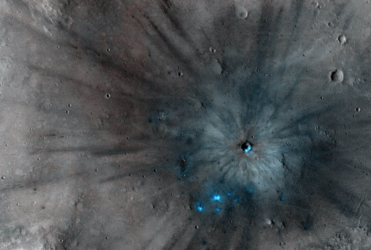 asteroid showers continues 600 million yeas on mars says new research