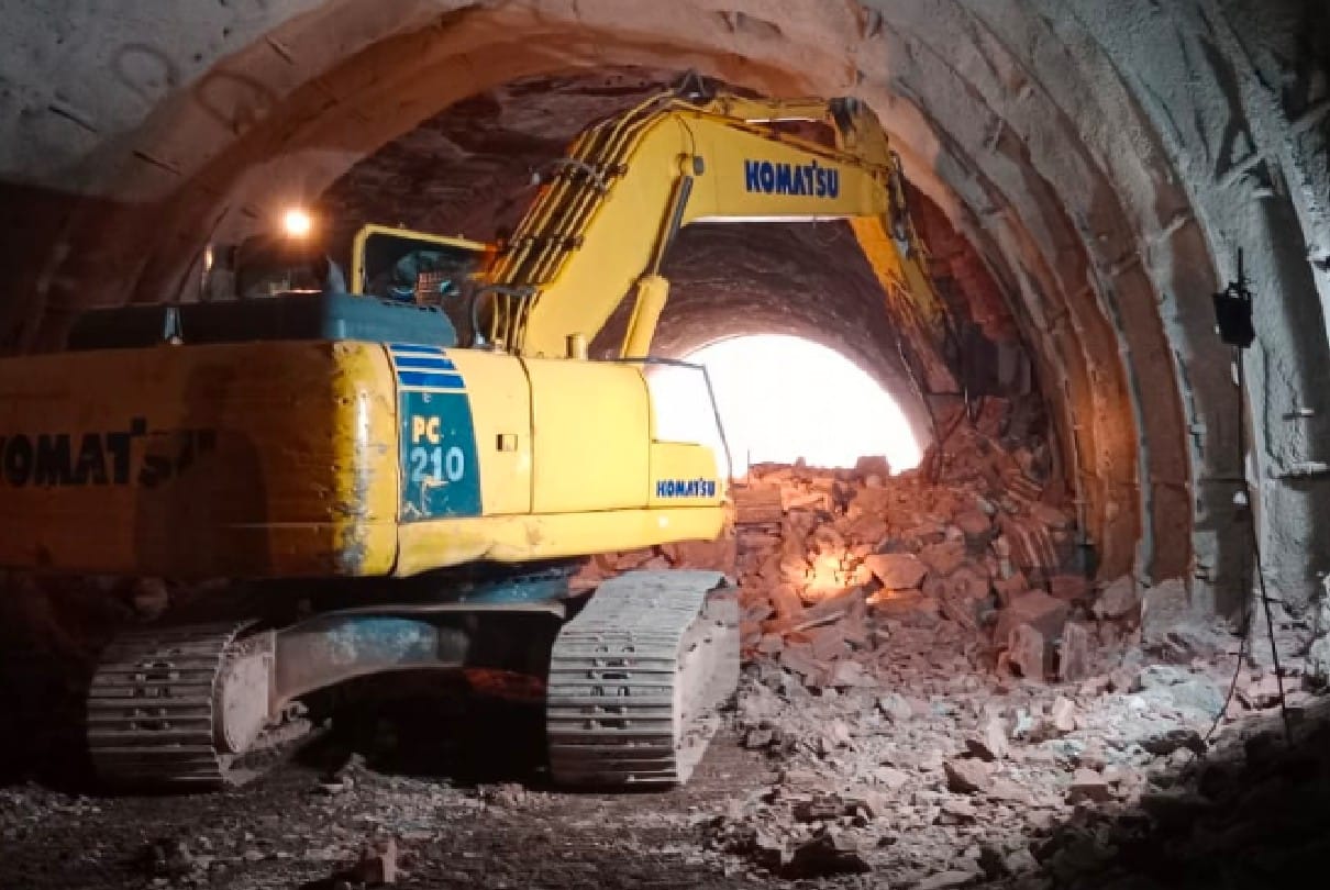 Barkheda-Budni tripling rail line: Work of third tunnel in Ghat section also completed, work of two tunnels in progress