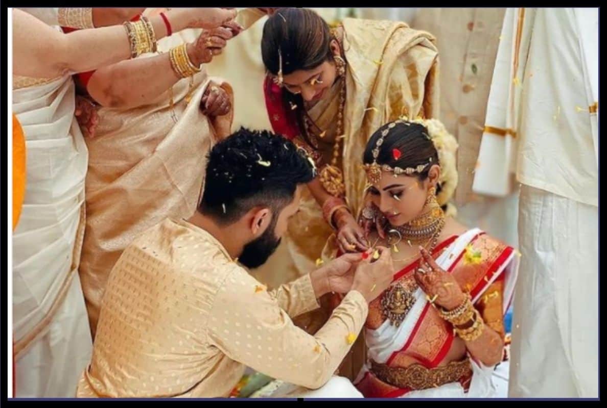 Wedding Pics Mouni Roy and Sooraj Nambiar got married in Bengali customs see wedding album