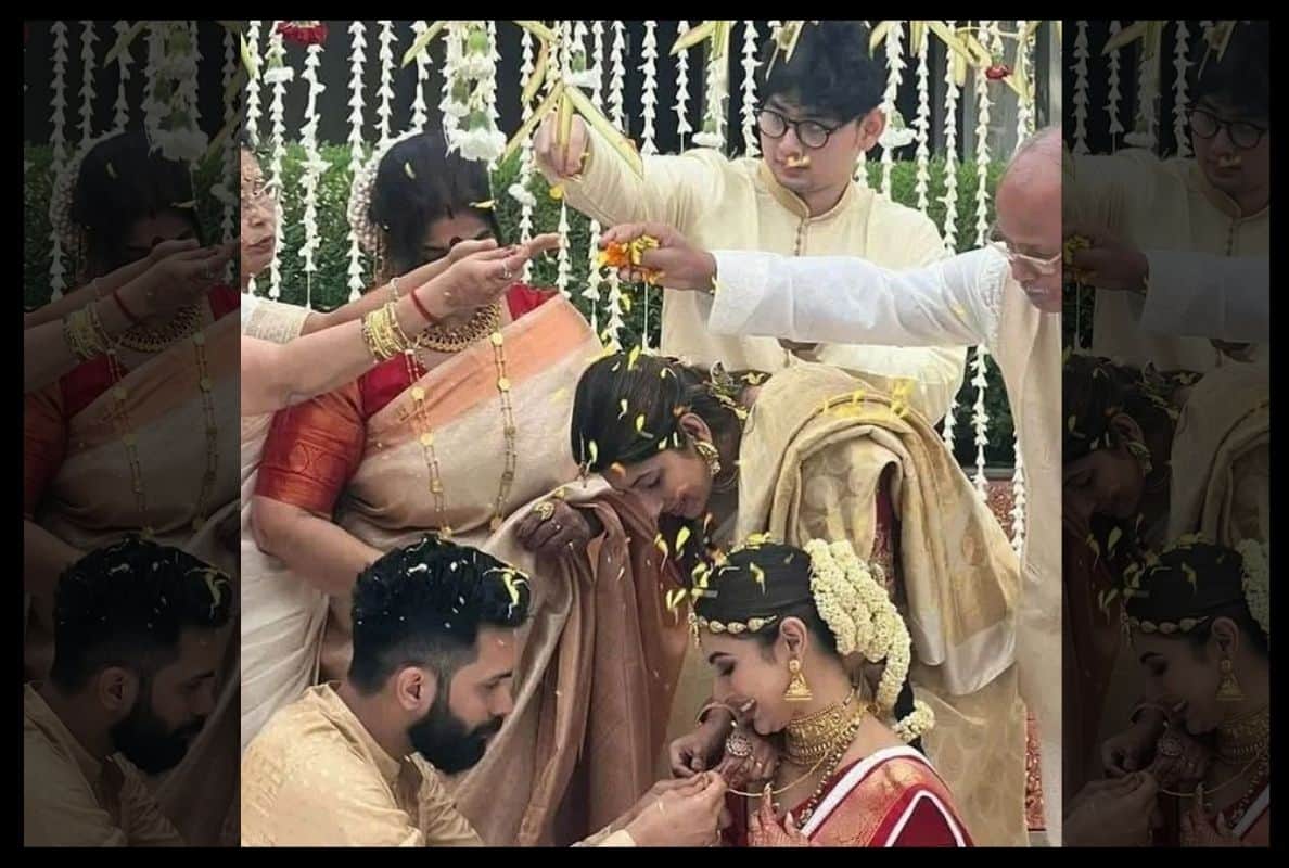 Mouni Roy and suraj nambiar Wedding live update: Mouni Roy and Suraj Nambiar tie the knot in Malayali wedding ceremony