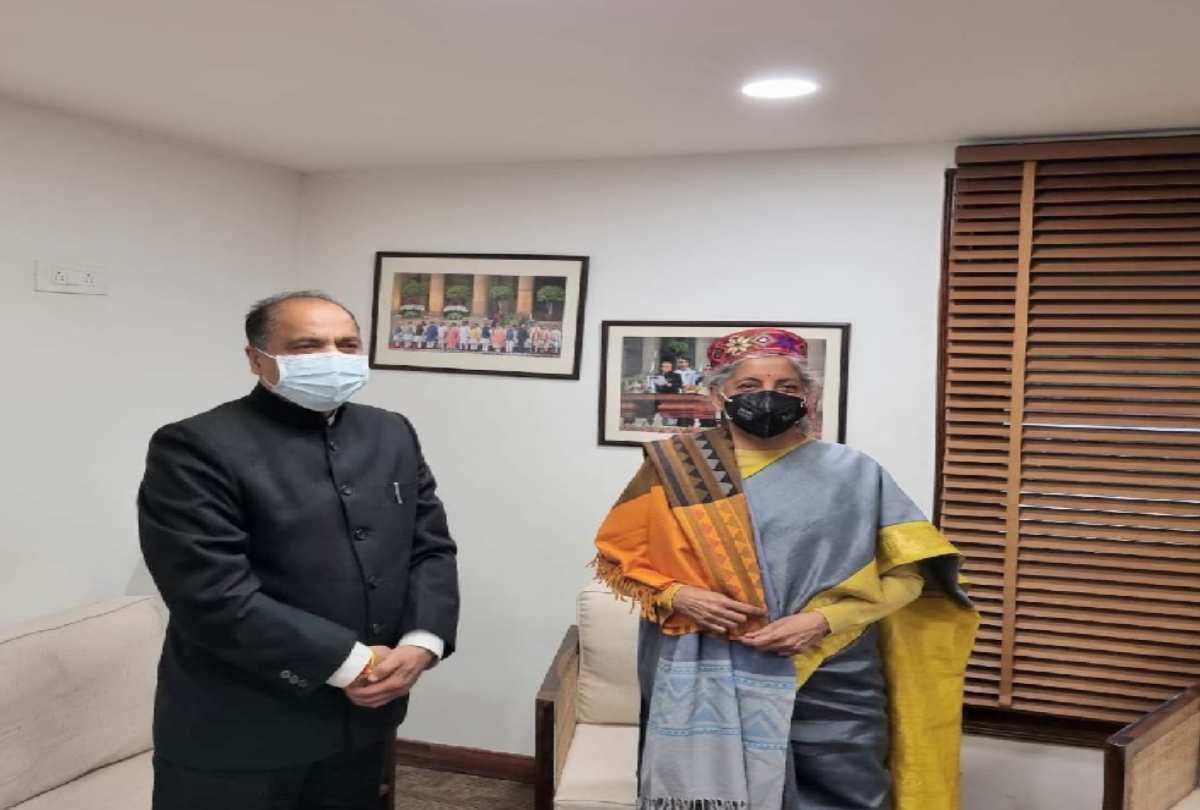 CM Jairam sought special assistance from the Union Finance Minister for capital expenditure including construction of Mandi airport