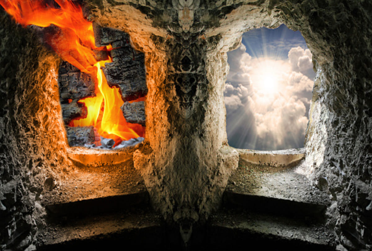 The gate of hell heirapolis in Turkey whoever know about mystery behind it