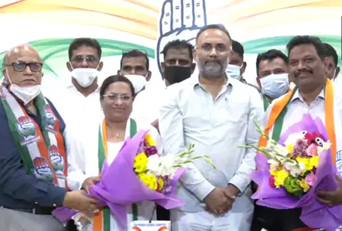 Goa Assembly Elections 2022 five couples file nomination to contest Congress BJP and TMC all in fray news and updates