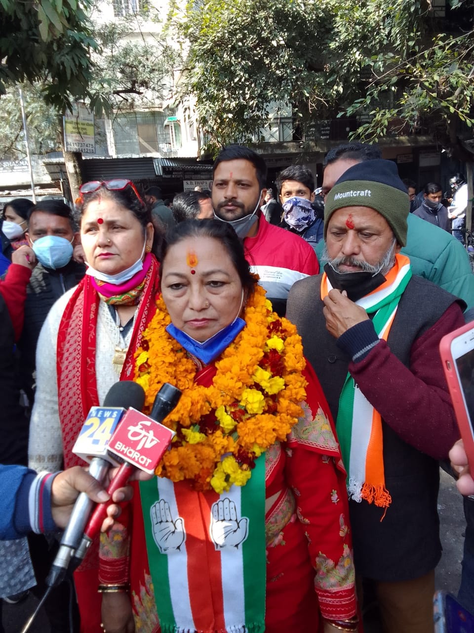 Uttarakhand Assembly Election 2022: many leader with cm pushkar singh dhami file nomination today, see photos