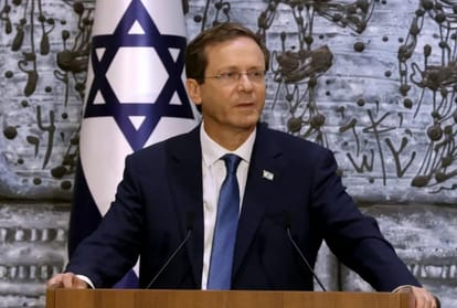 Israeli President Isaac Herzog