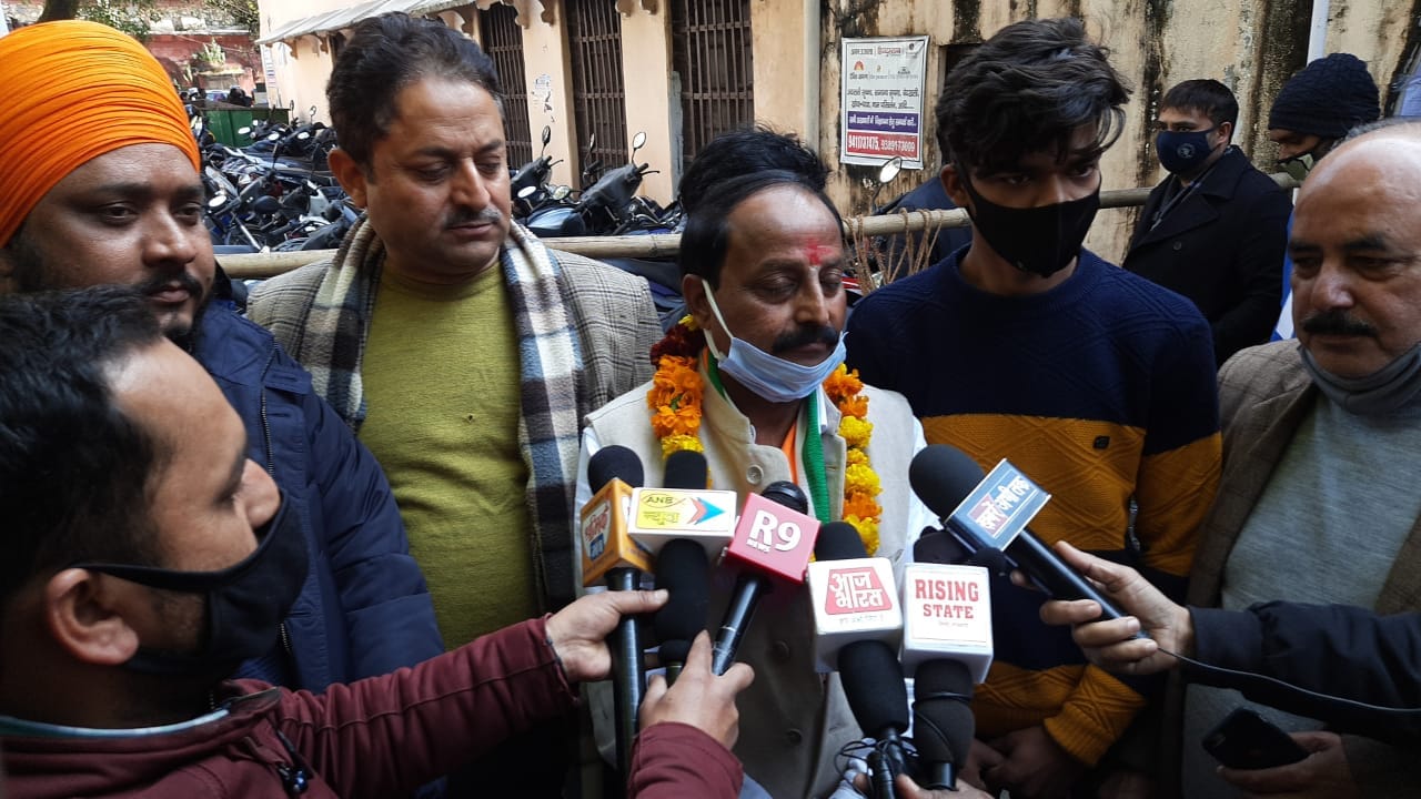 Uttarakhand Assembly Election 2022: many leader with cm pushkar singh dhami file nomination today, see photos