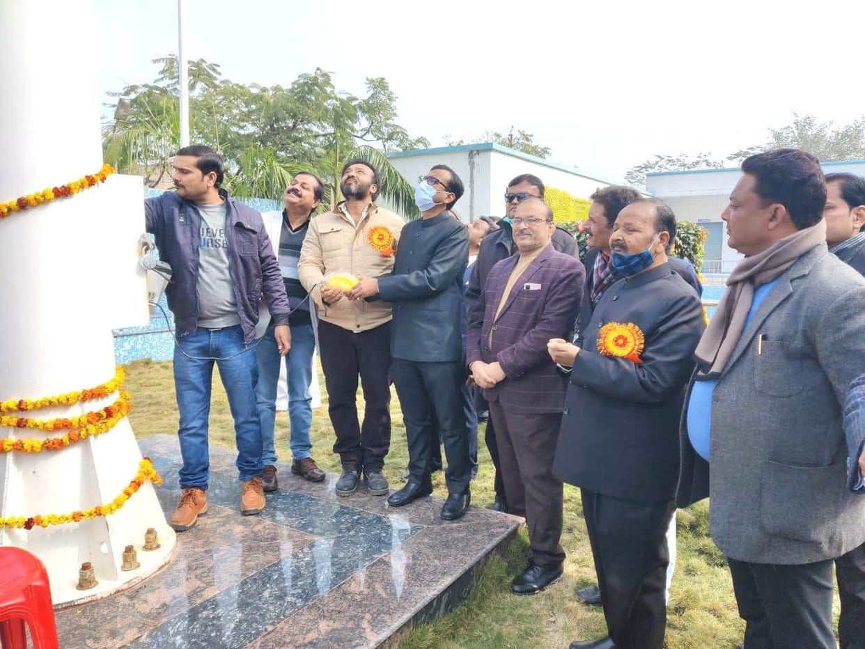 District's highest national flag hoisted at Limra School
