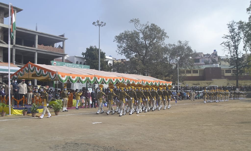 Republic Day celebrated with great pomp in Sirmaur