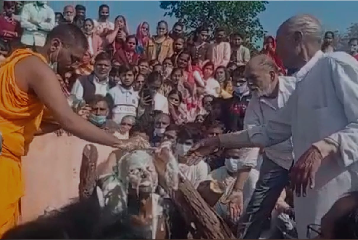 Social harmony in Neemuch: Muslim youth donated land to build Samadhi of Jain saint Shantisagar Maharaj