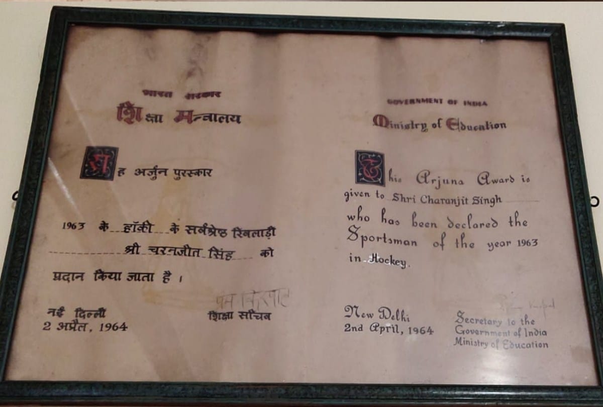 1964 Tokyo Olympics Gold Medalist Hockey team captain Charanjit Singh story