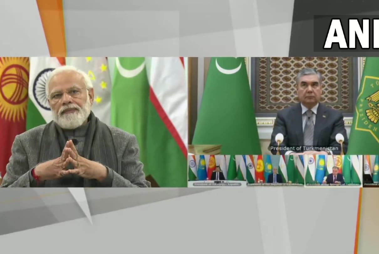 PM Modi at the first meeting of the India Central Asia Summit Latest News Update