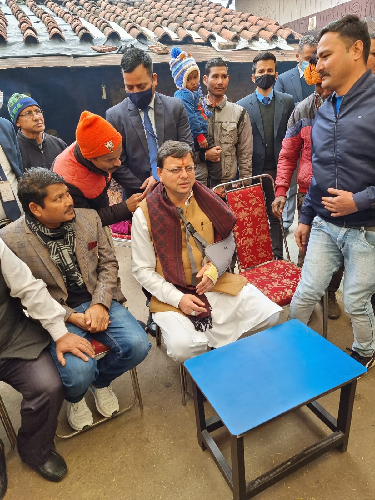 Uttarakhand Assmebly Election 2022: Before nomination, Chief Minister Pushkar Singh Dhami visit kuldevta temple, photos