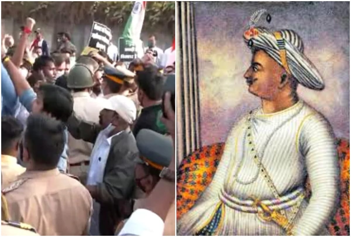 Row on Tipu Sultan erupts as Maharashtra Congress NCP AIMIM target BJP over naming garden after Tipu Sultan news and updates