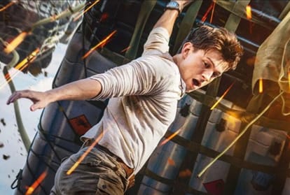 The final trailer of Uncharted is released now Tom Holland stunt caught the attention of the fans