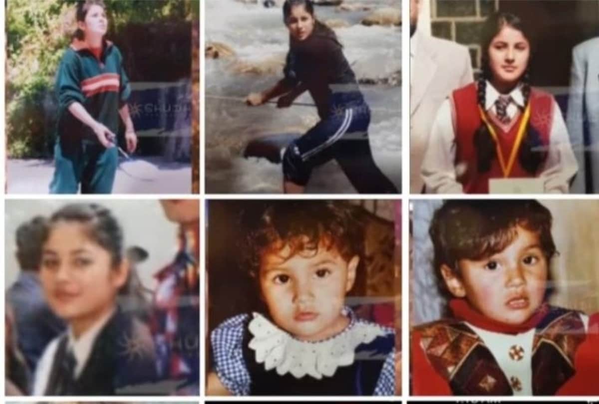 Unseen photos of Shenaaz Gill from her school and college days