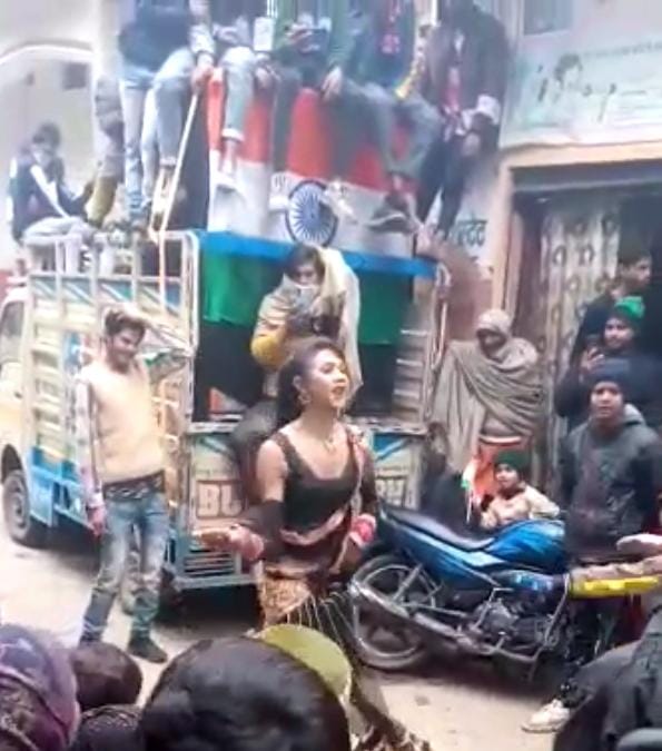 Tricolor insulted in rally, eight sued