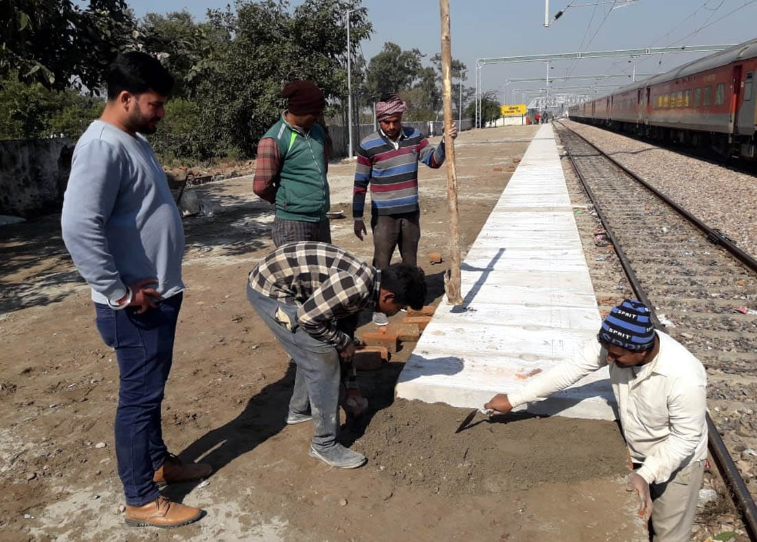 Electronic train will be seen running from March