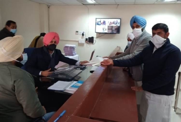 Bikram Singh Majithia files nomination for Punjab Assembly elections 2022